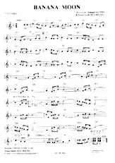 descargar la partitura para acordeón Banana moon (Samba) en formato PDF