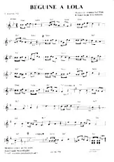 download the accordion score Béguine à Lola in PDF format