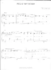descargar la partitura para acordeón Peg O' my heart (Arrangement : Gary Meisner) (Slow Folk) en formato PDF