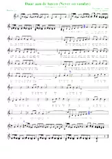 download the accordion score Daar aan de haven (Les enfants du Pirée) (Never on Sunday) (Arrangement : Luc Markey) (Chant : Lisa Del Bo) (Rumba) in PDF format