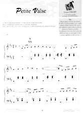 scarica la spartito per fisarmonica Petite valse in formato PDF