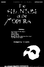 télécharger la partition d'accordéon Medley from the Phantom of the Opera (Arrangement : Ed Lojeski) au format PDF