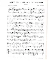 download the accordion score Salut les amis de l'accordéon (Marche) in PDF format