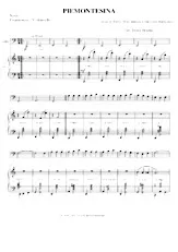download the accordion score Piemontesina (Arrangement : Enrico Mondino) (Valse) in PDF format