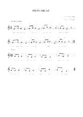 download the accordion score Piesn Orlat (Folk) in PDF format