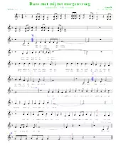 scarica la spartito per fisarmonica Dans met mij tot morgenvroeg (Arrangement : Luc Markey) (Chant : Willy Sommers) (Sirtaki) in formato PDF