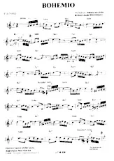 télécharger la partition d'accordéon Bohémio (Tango) au format PDF