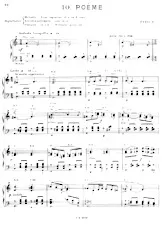 download the accordion score Poème (Arrangement : Léo Laurent) (Valse Lente) in PDF format
