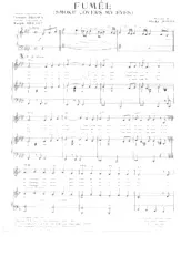 télécharger la partition d'accordéon Fumée (Smoke covers my eyes) (Chant : Johnny Hallyday) au format PDF