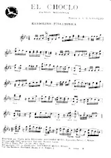 descargar la partitura para acordeón El Choclo (Tango Milonga) en formato PDF