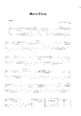 descargar la partitura para acordeón Maria Elena en formato PDF