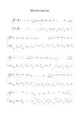 download the accordion score Méditerranée (Fox) (Version simplifiée) in PDF format