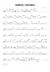 download the accordion score Sunset Avenue (Madison) in PDF format