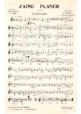 descargar la partitura para acordeón J'aime flâner (Valse) en formato PDF