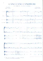 télécharger la partition d'accordéon Cane cane Canebière (De l'Opérette : Un de la Canebière) (Fox) (Pour Accordéon / Guitare Basse et 2 Contrechants au format PDF