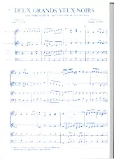 télécharger la partition d'accordéon Deux grands yeux noirs (De l'Opérette-Revue : Les gangsters du Château d'If) (Pour Accordéon / Contrechant / Piano / Guitare et Basse) au format PDF