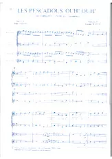 download the accordion score Les Pescadous Ouh ! Ouh ! (De l'Opérette : Un de la Canebière) (Pour Accordéon / Guitare Basse + 2 Contrechants) in PDF format