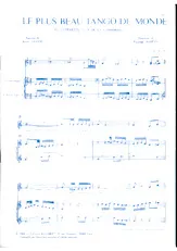 download the accordion score Le plus beau tango du monde (De l'Opérette : Un de la Canebière) (Pour Accordéon + 2 Contrechants) in PDF format