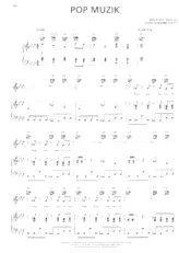 télécharger la partition d'accordéon Pop muzik (Disco Pop) au format PDF