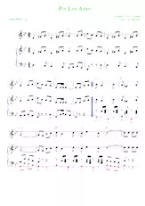télécharger la partition d'accordéon Por Los Aires (Arrangement : Luc Markey) (Paso-Doble) au format PDF