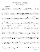 scarica la spartito per fisarmonica Noblesse Oblige (Valse Viennoise) in formato PDF