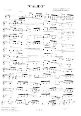 scarica la spartito per fisarmonica Calido (Tango) in formato PDF