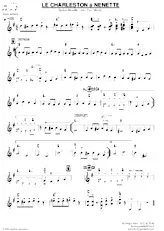 descargar la partitura para acordeón Le charleston à Nénette en formato PDF