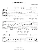 scarica la spartito per fisarmonica Quien como tu (Chant : Marcos Witt) (Gospel) in formato PDF
