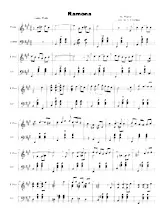 scarica la spartito per fisarmonica Ramona (Arrangement : V Chirikov) (Valse Lente) in formato PDF
