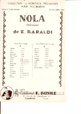 télécharger la partition d'accordéon Nola (Rumba Boléro) au format PDF