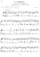 scarica la spartito per fisarmonica Rejouis-toi, mon âme (Choral de la 147e Cantate) (Arrangement : Léo Laurent) (Valse Lente) in formato PDF