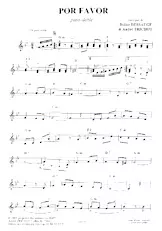 download the accordion score Por favor (Paso Doble) in PDF format