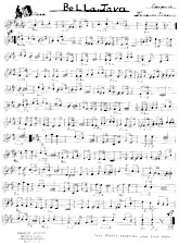 descargar la partitura para acordeón Bella Java en formato PDF