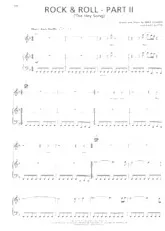 télécharger la partition d'accordéon Rock & roll part II (The Hey song) (Rock Shuffle) au format PDF