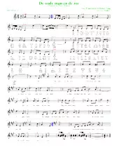 télécharger la partition d'accordéon De oude man en de zee (Der alte Mann und das Meer) (Arrangement : Luc Markey) (Chant : Dana Winner / Nicole) (Quickstep) au format PDF