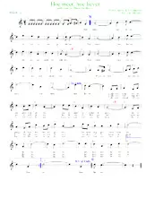 télécharger la partition d'accordéon Hoe meer, hoe liever (Arrangement : Luc Markey) (Chant : Henk De Bruin) (Marche) au format PDF