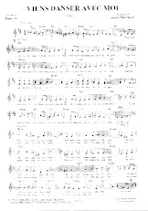 download the accordion score Viens danser avec moi (Valse Chantée) in PDF format