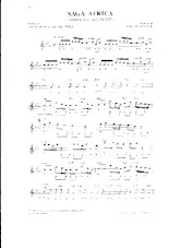download the accordion score Saga Africa (Ambiance secousse) (Chant : Yannick Noah) (Hip Hop) in PDF format