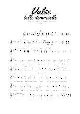 descargar la partitura para acordeón Valse Belle Demoiselle en formato PDF