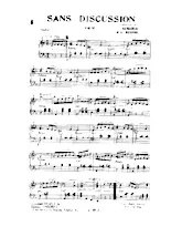 download the accordion score Sans discussion (Valse) in PDF format