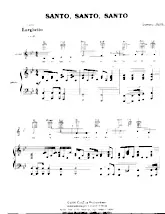 télécharger la partition d'accordéon Santo, Santo, Santo (Slow Ballade) au format PDF