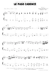 download the accordion score Le paso cadencé in PDF format