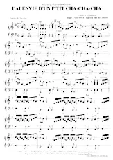 download the accordion score J'ai envie d'un p'tit cha-cha-cha in PDF format
