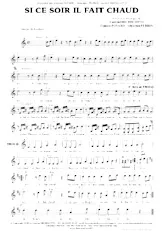 download the accordion score Si ce soir il fait chaud (Kuduro) in PDF format