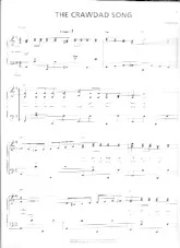 télécharger la partition d'accordéon The crawdad song au format PDF