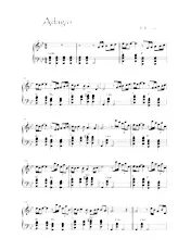 scarica la spartito per fisarmonica Adagio in formato PDF
