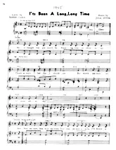 download the accordion score I'ts Been A Long, Long Time  in PDF format