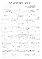 descargar la partitura para acordeón Sambateloche en formato PDF