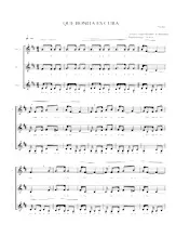 télécharger la partition d'accordéon Que bonita es Cuba (Version choral) au format PDF
