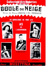download the accordion score Boule de neige in PDF format